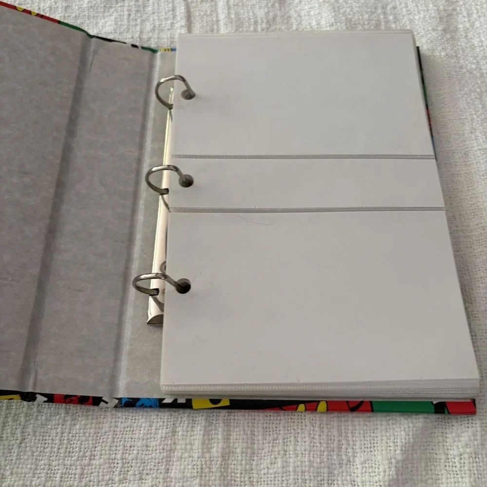 Vintage 90s Holson Disney Mickey Mouse Photo Album 20 Easy Stick Pages USA Made